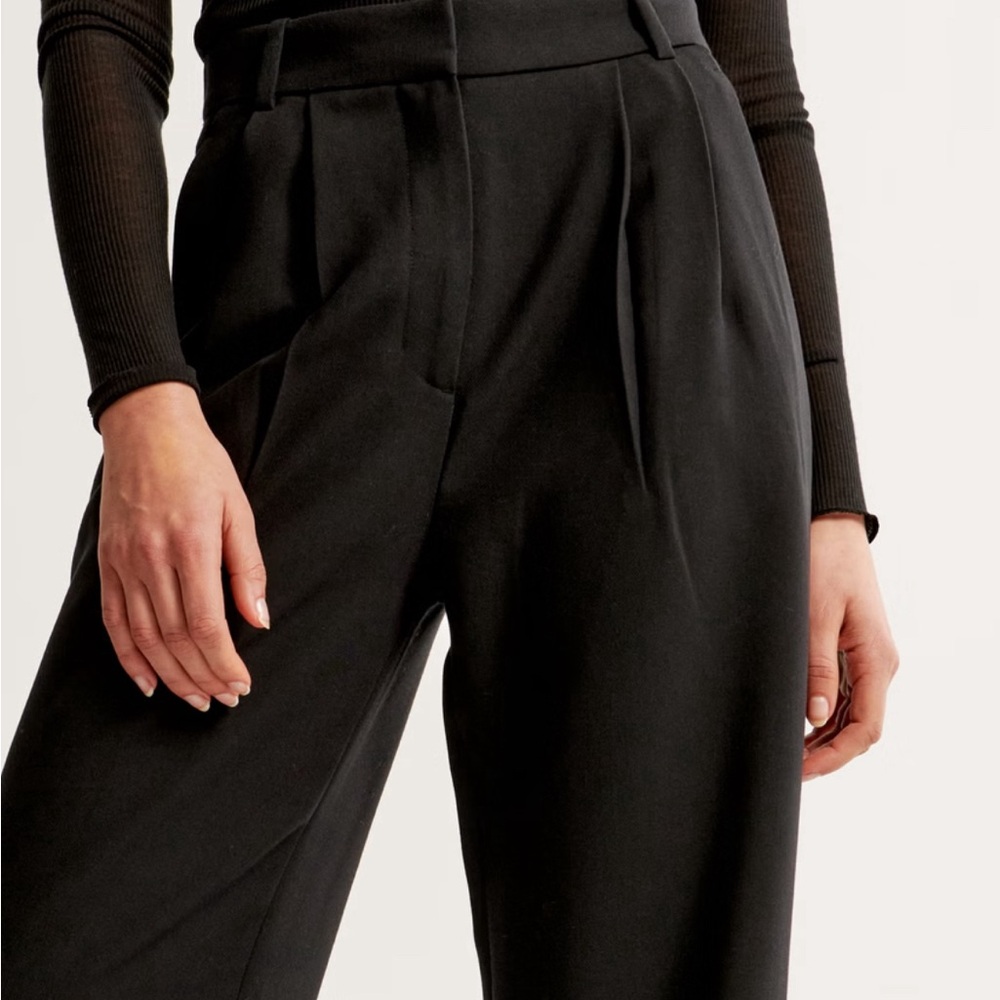 Abercrombie & Fitch Sloane Tailored Black Pant